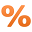 Char Percent Icon 32x32 png